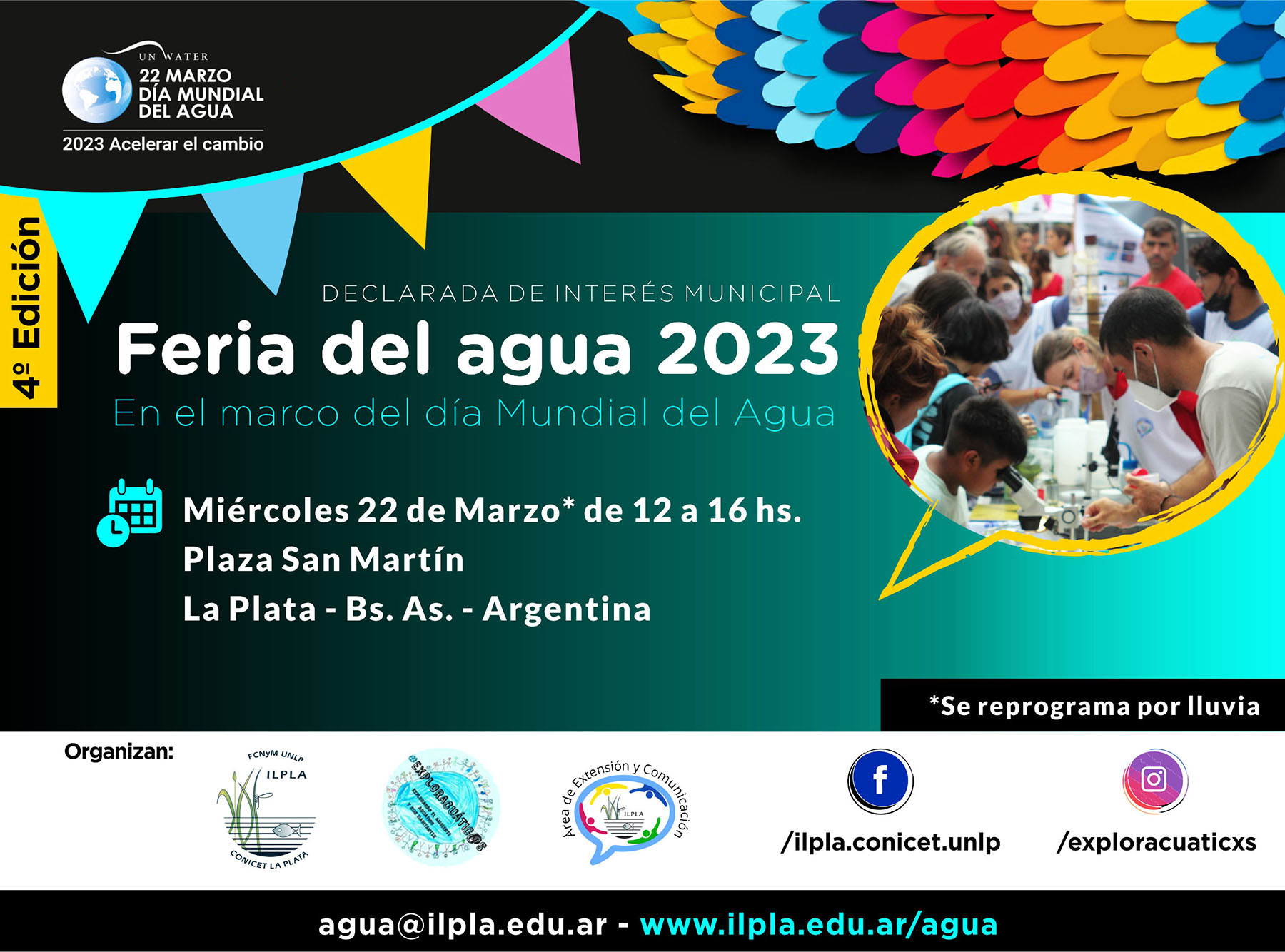 Feria del Agua Flyers 2023 Feria del Agua Flyers 2023